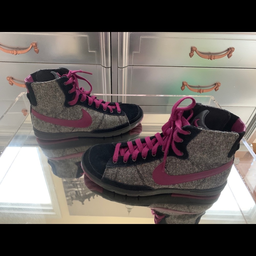 Nike Blazers in tweed